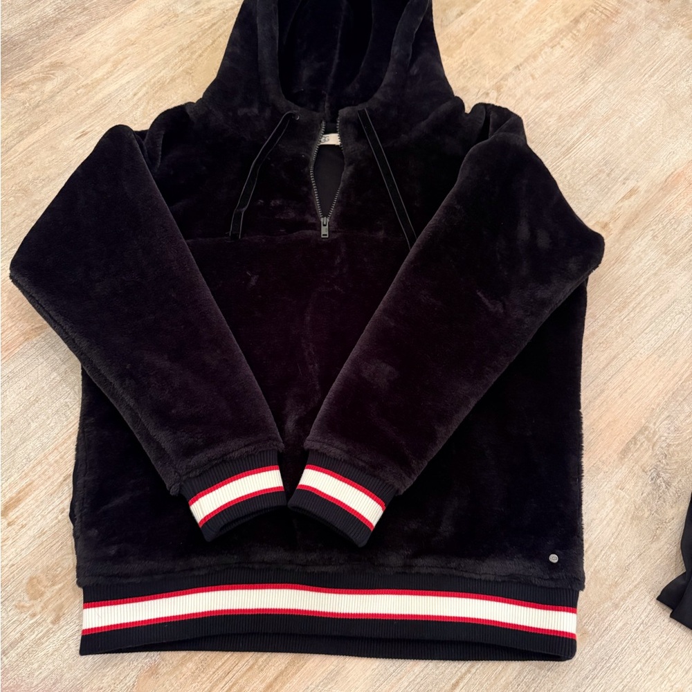 Ugg velour hooded jacket